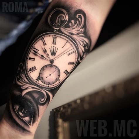 rolex pocket watch tattoo|Rolex pocket watch for men.